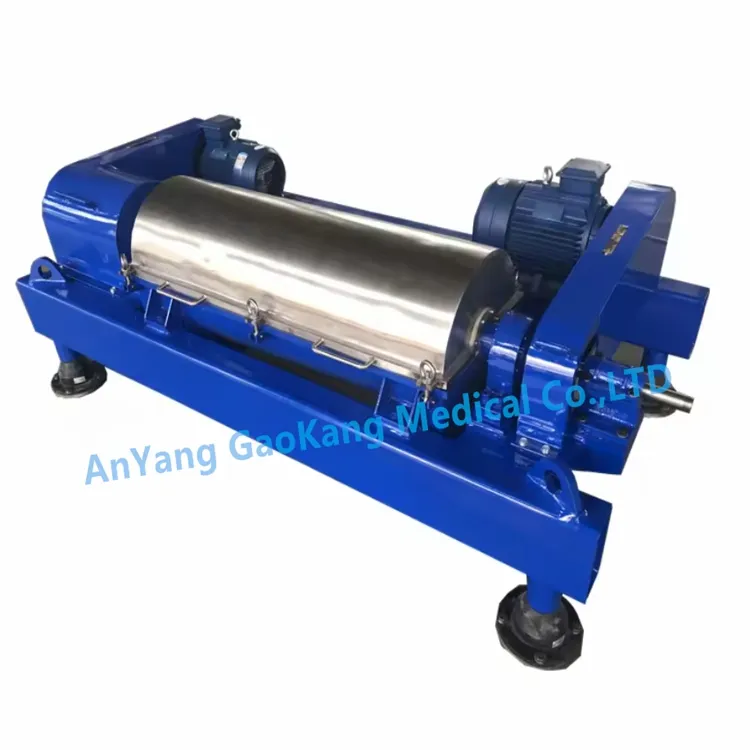 Gorizontal dekanterli santrifüj