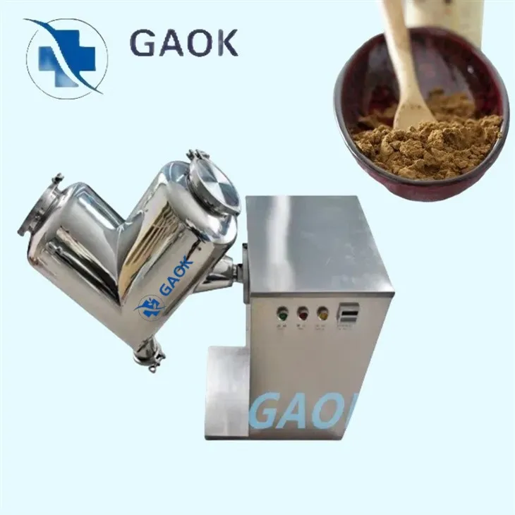 v tipidagi chang aralashtirish mashinasi